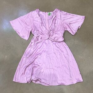 She + Sky Pink Dress